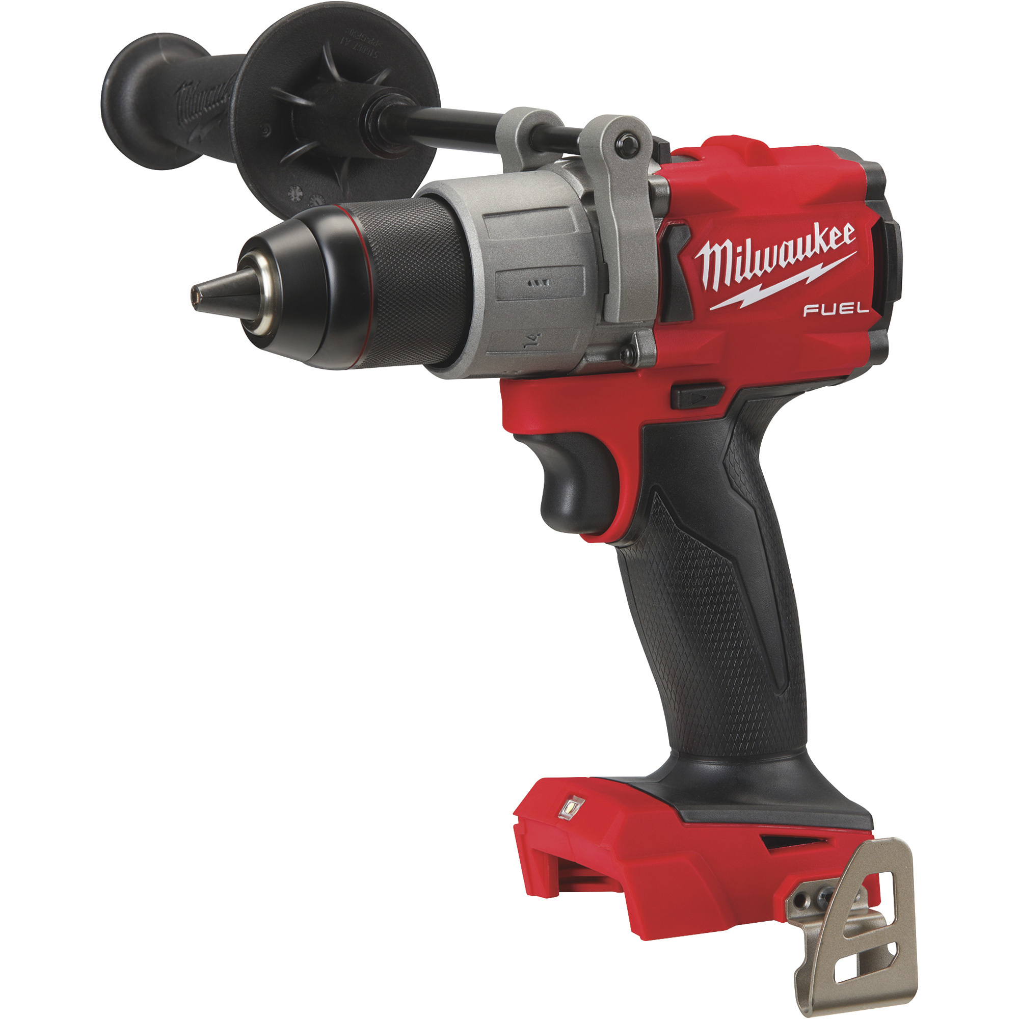 Milwaukee Reconditioned M18 FUEL Li-Ion Cordless Drill/Driver, Tool Only, 1/2in. Keyless Chuck, 2000 RPM, Model 2803-80